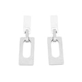 Pendientes Rectangular con abertura