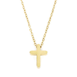 Collar de Cruz en Acero