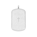 Colgante Padre Nuestro en acero - Portugués