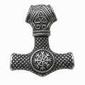 Colgante en Acero Dark Ancla Vikinga